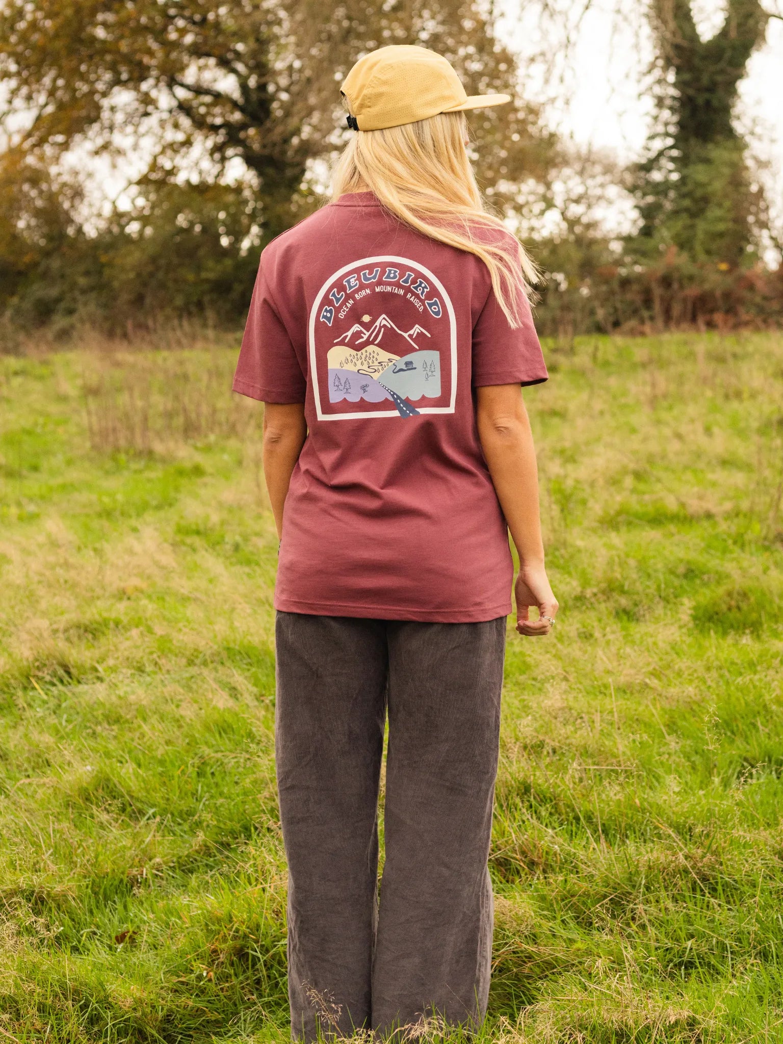 Woodland Tee - Berry