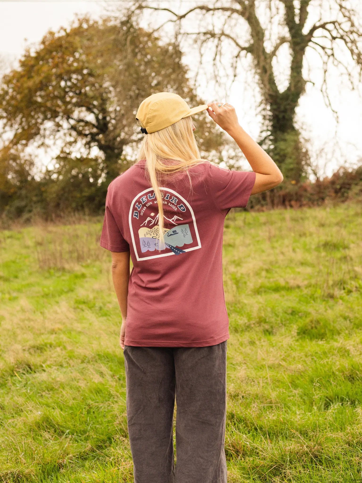 Woodland Tee - Berry