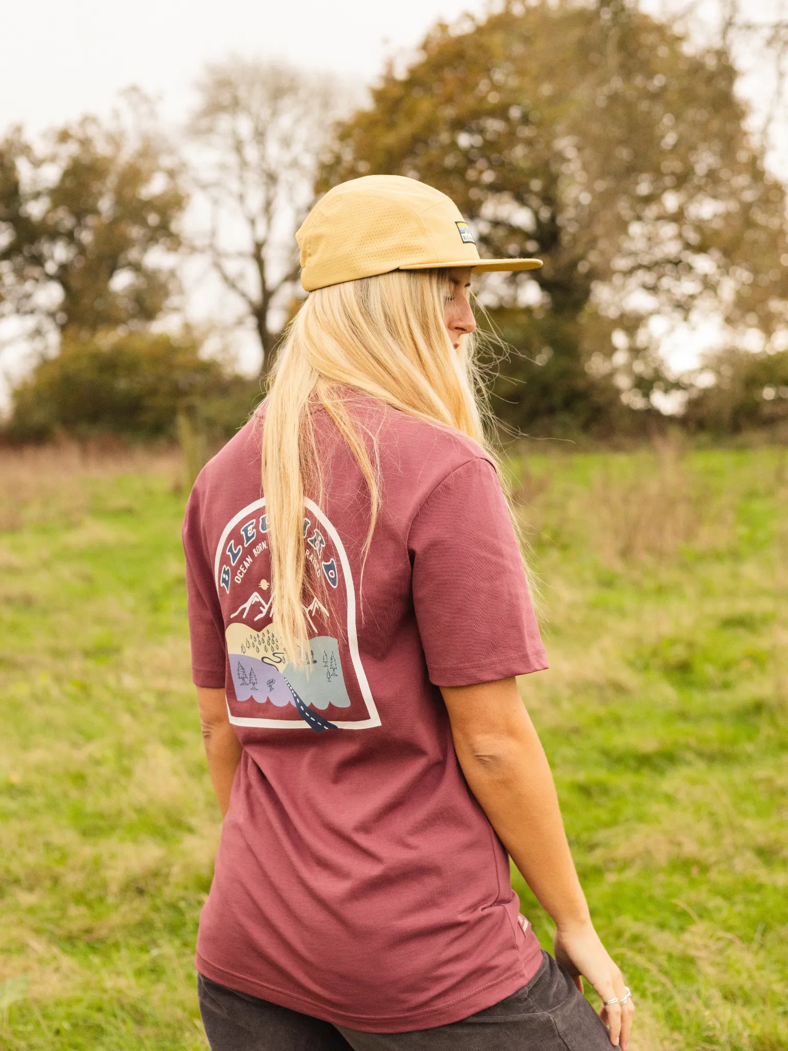 Woodland Tee - Berry