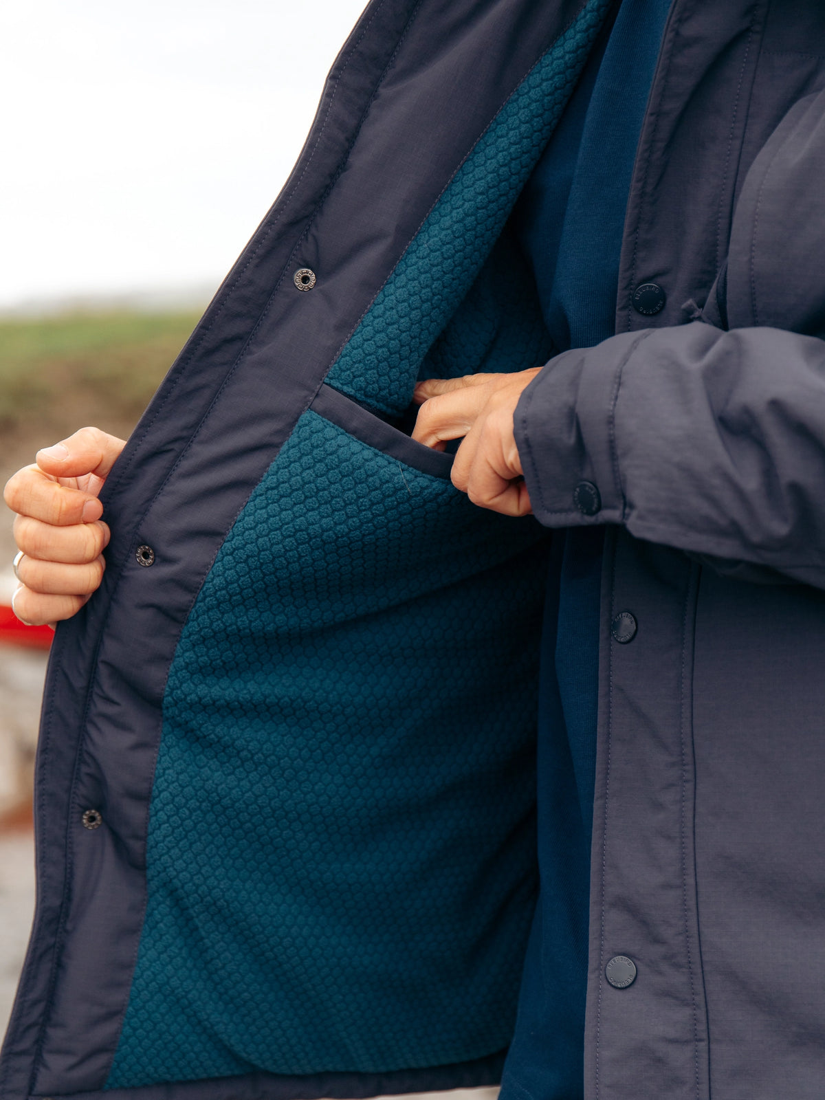 Tidebreak Jacket - Navy Slate