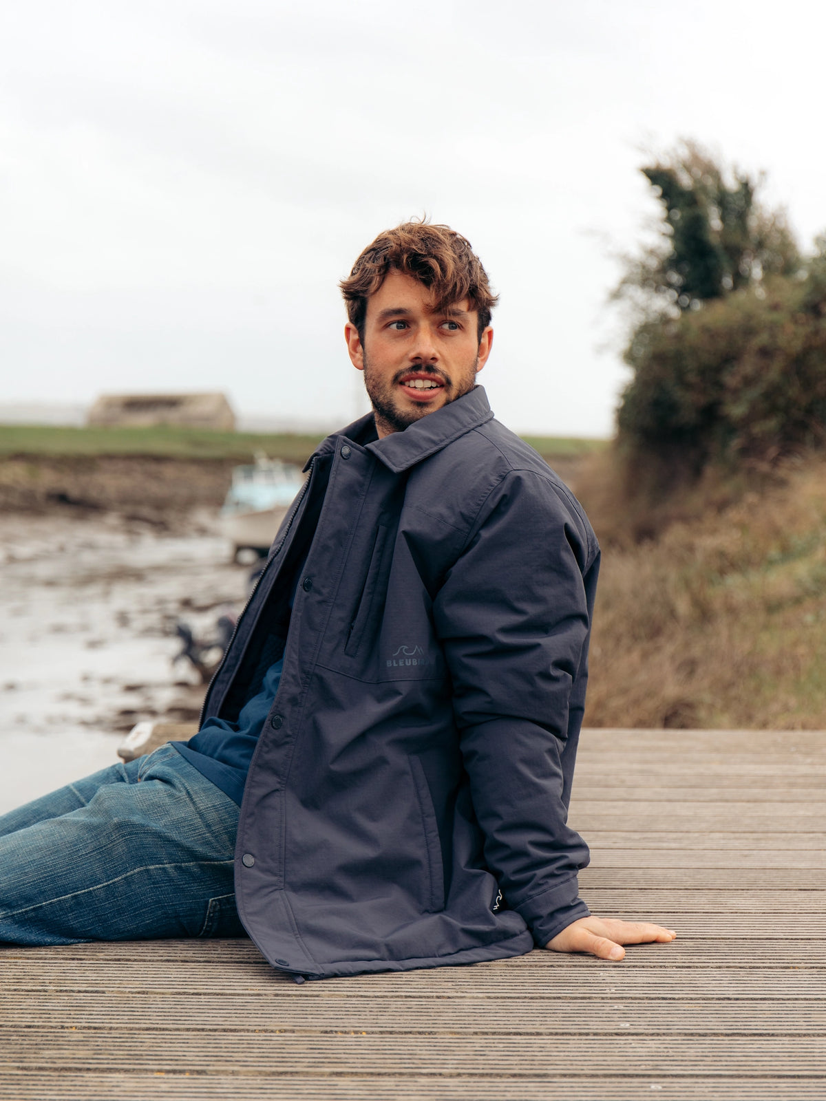 Tidebreak Jacket - Navy Slate