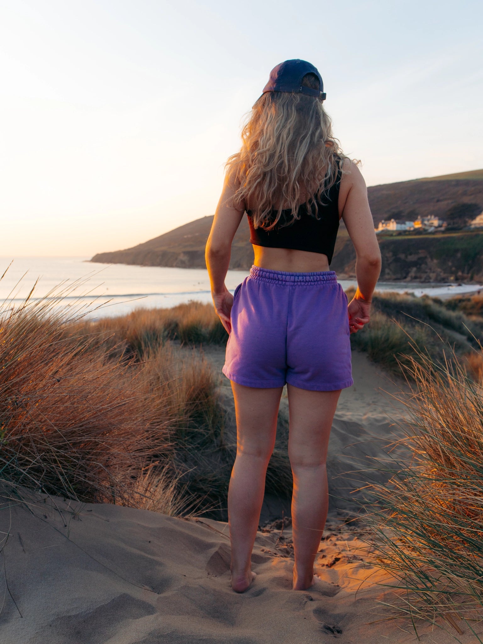 S/Y - Violet Horizon Womens Shorts - S