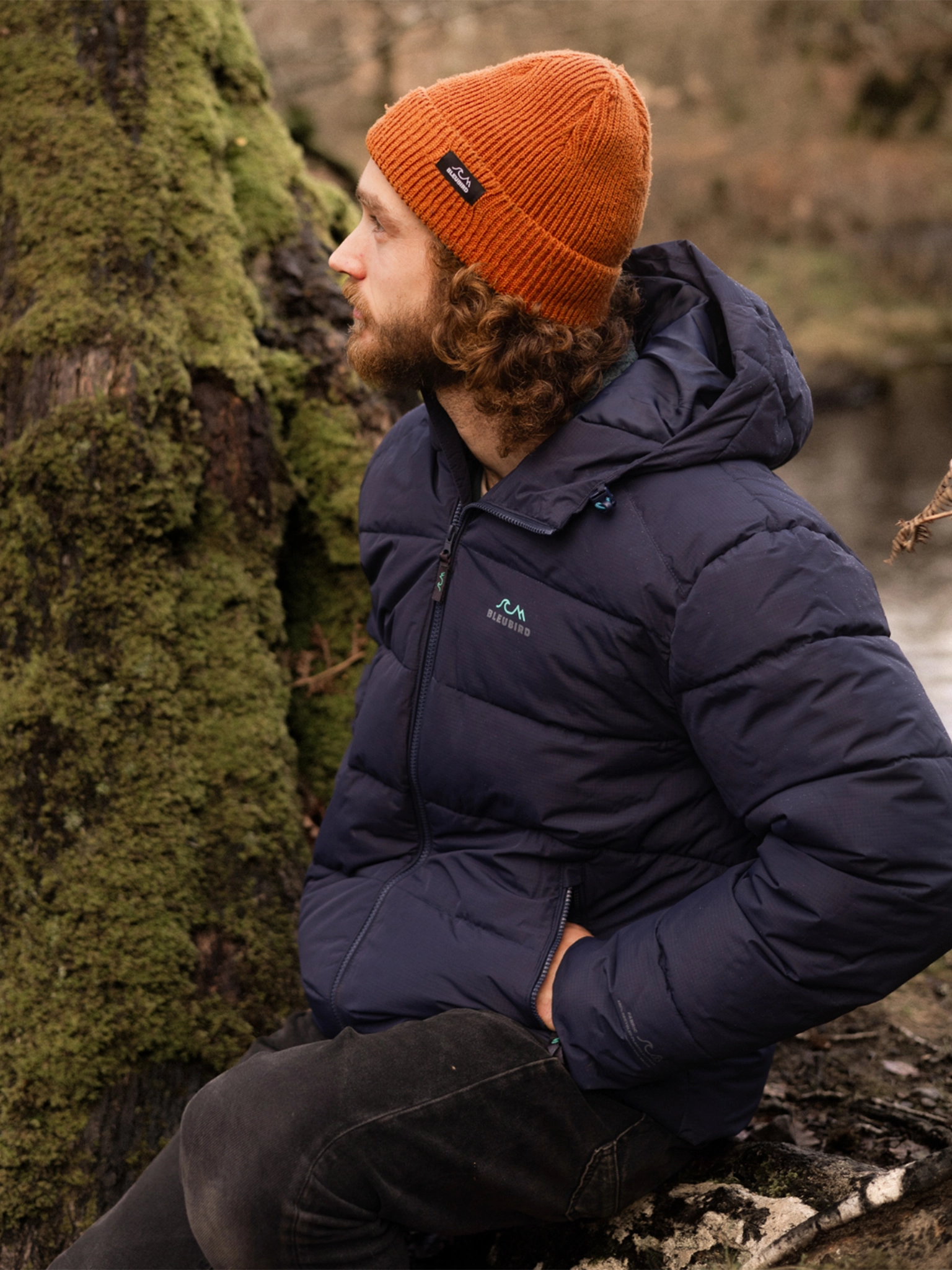 Ventoux Hooded Jacket - Mens - Navy