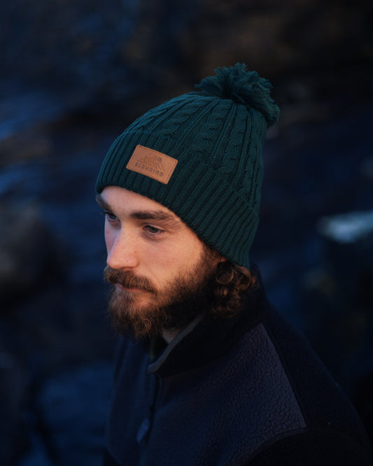 Bobble Beanie Recycled - Willow